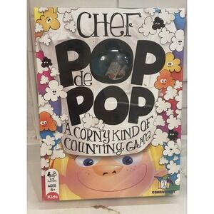 Chef Pop de POP Counting Board Game Gamewright Ages 6+ Family‎ Learning Math New